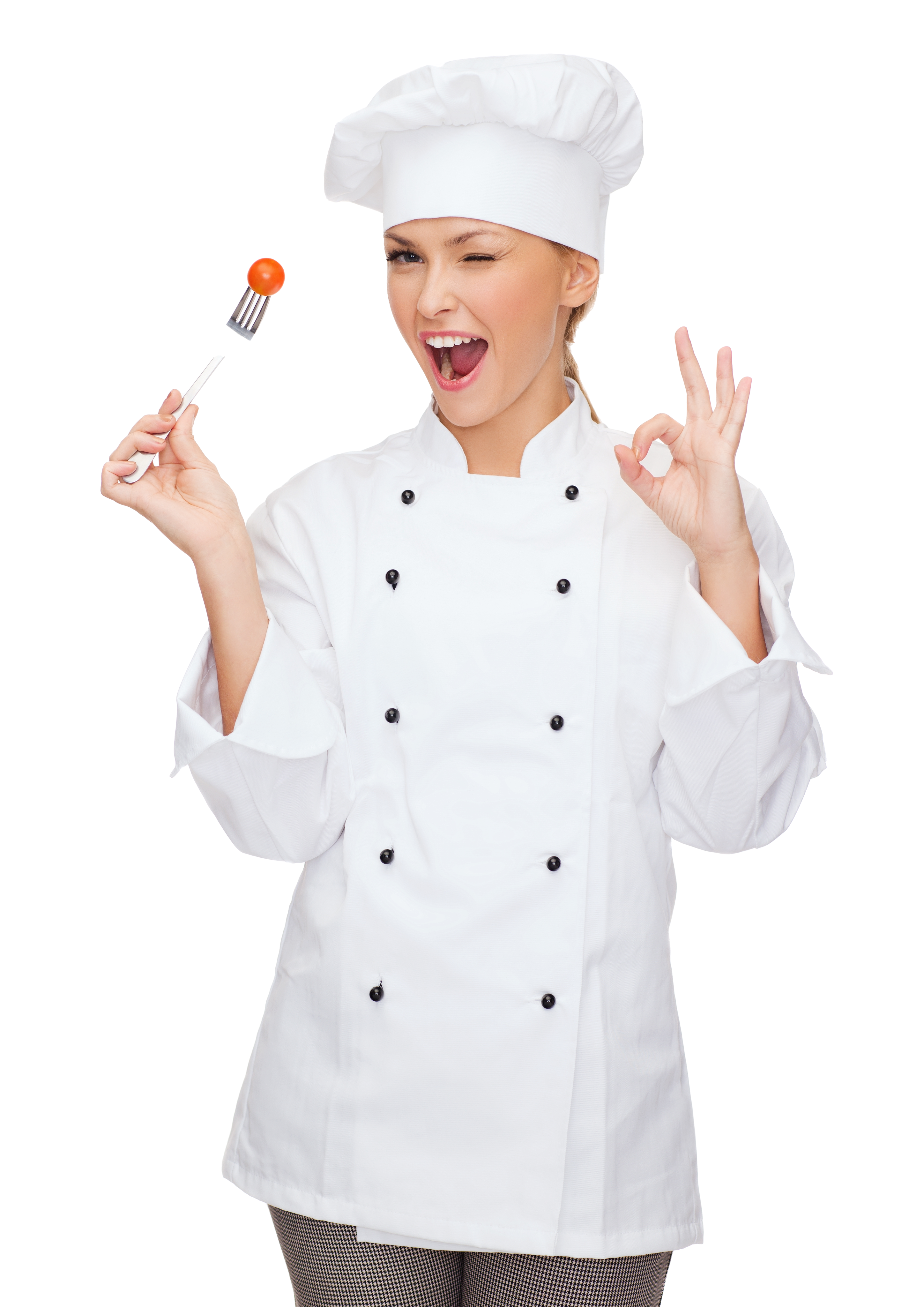 Our chef preparing food with care